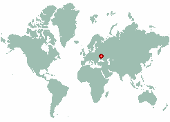 Kliushnyky in world map